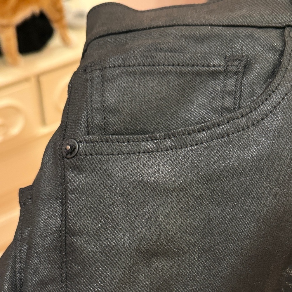 Express Black Jeans - Sleek Shine - Picture 4 of 4